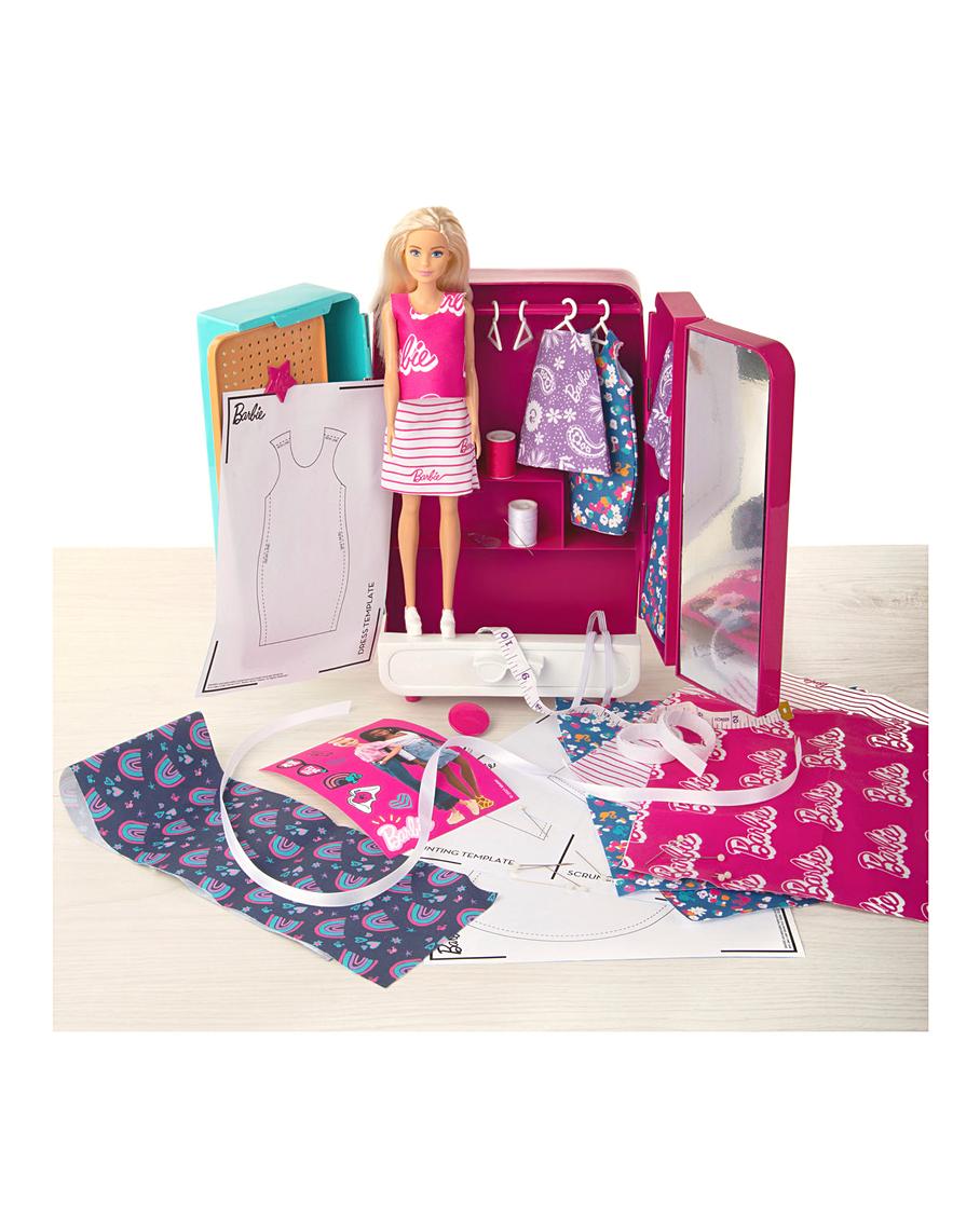 Barbie Crafting Wardrobe with Doll | J D Williams