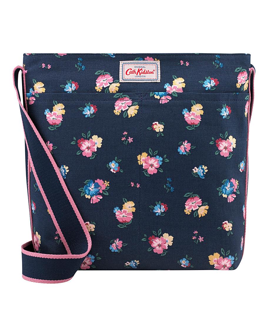 cath kidston zipped messenger bag