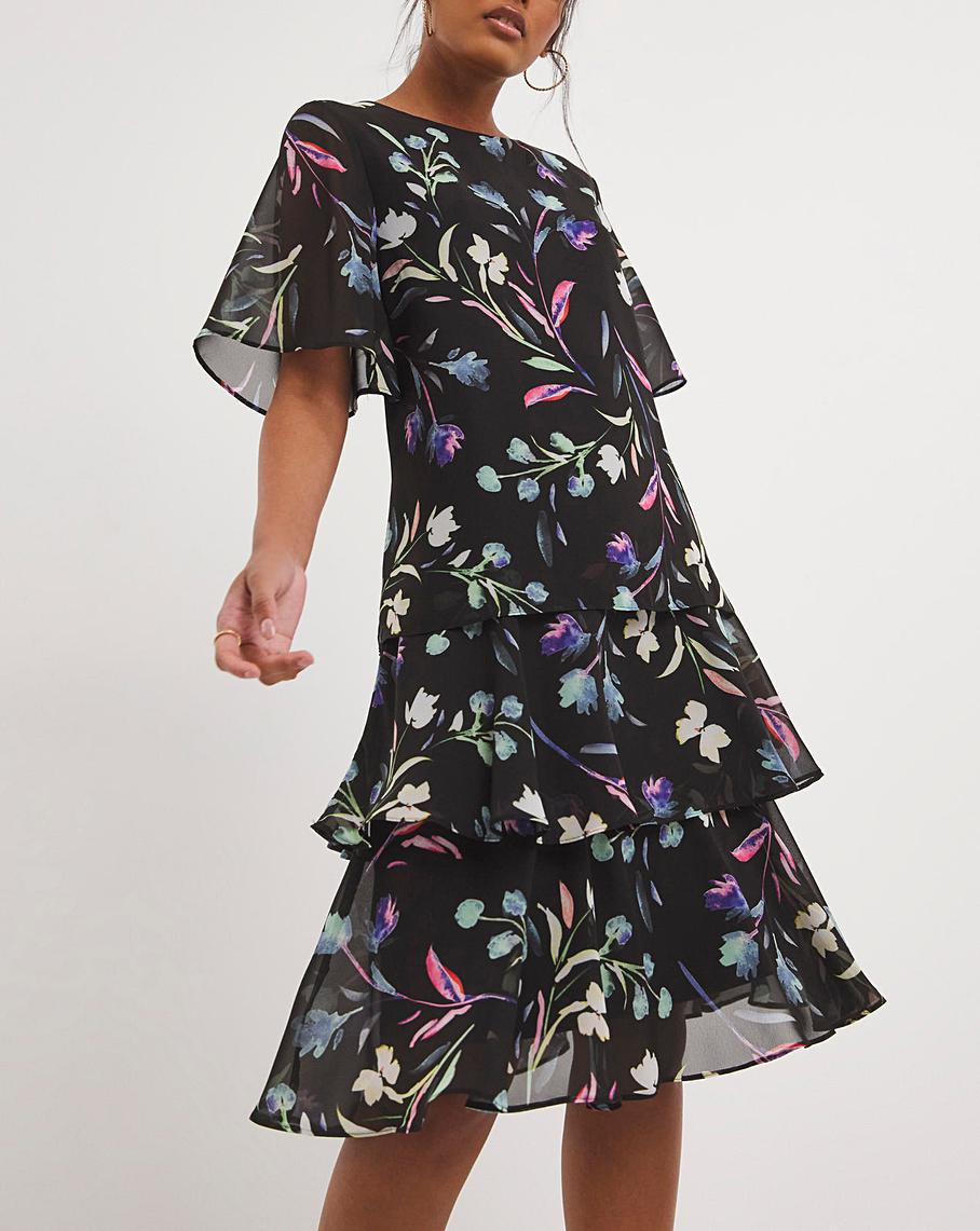 Joanna hope tiered swing dress Clearance