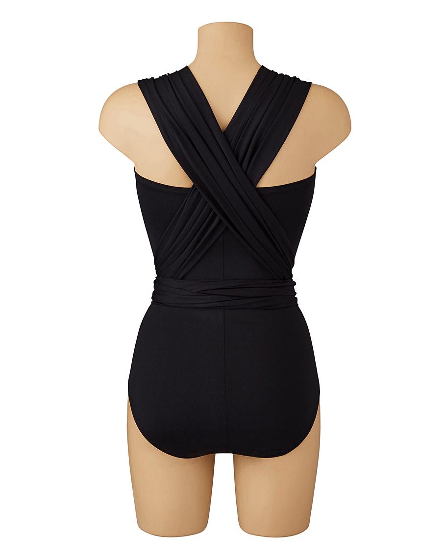 MAGISCULPT Black Convertible Swimsuit Simply Be
