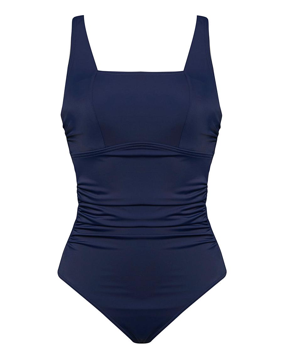 Rene Square Neck Tummy Control Swimsuit | Simply Be