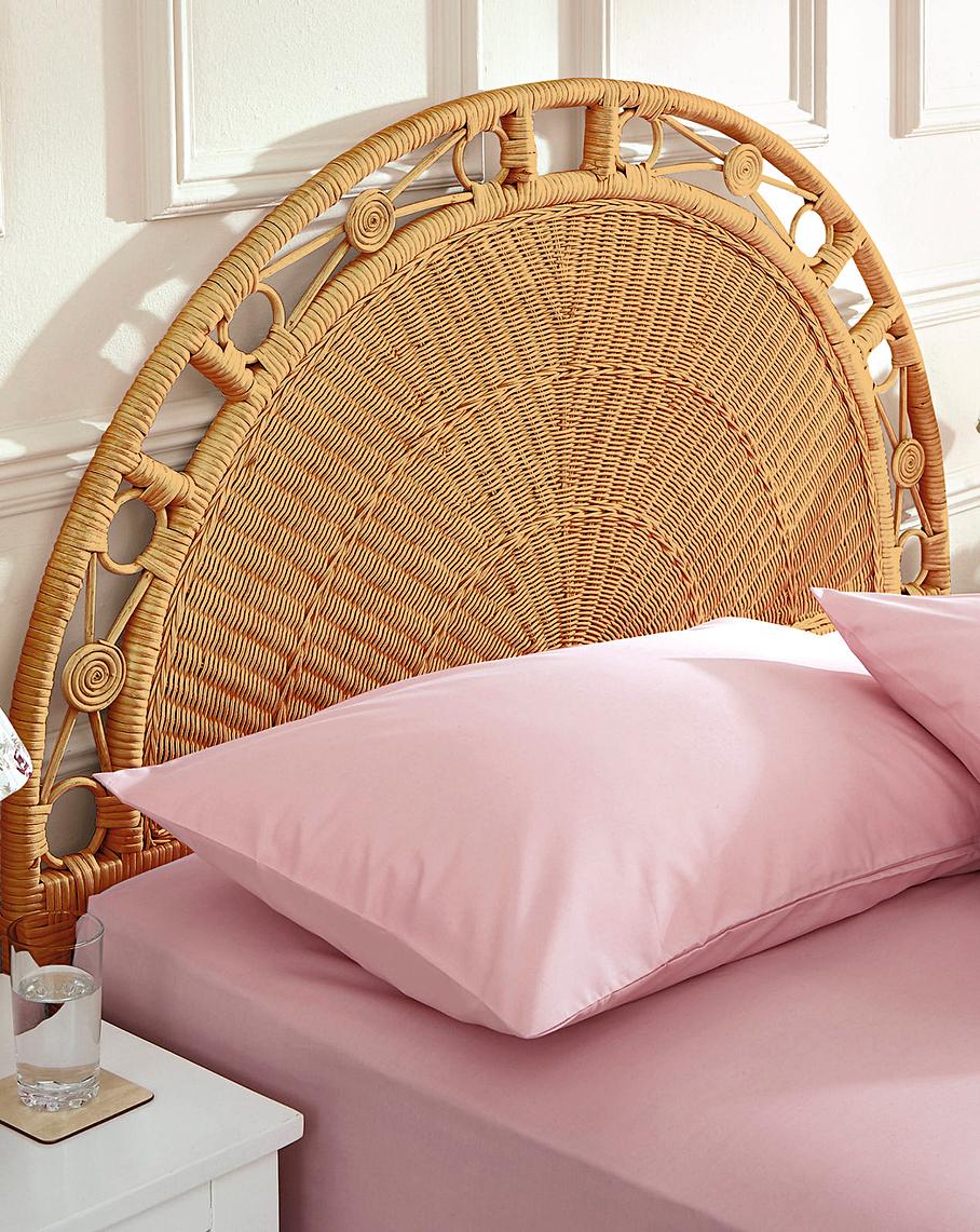 Rattan Headboard Single Crazy Clearance