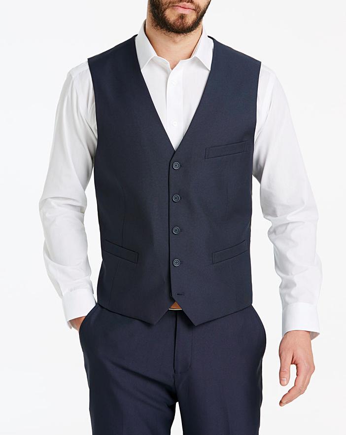 Navy Value Suit Waistcoat | Jacamo