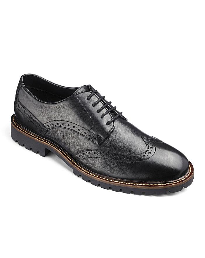 mens extra wide brogues