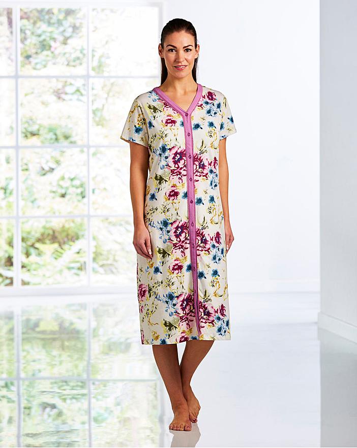nightie with buttons on the front