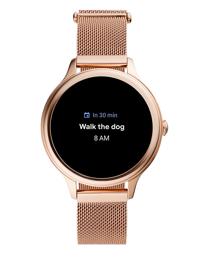 fossil gen5e rose gold