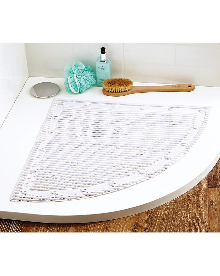 Quadrant Stay Put Safety Bath Mat House of Bath