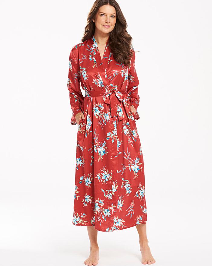 pretty secrets velour zip gown