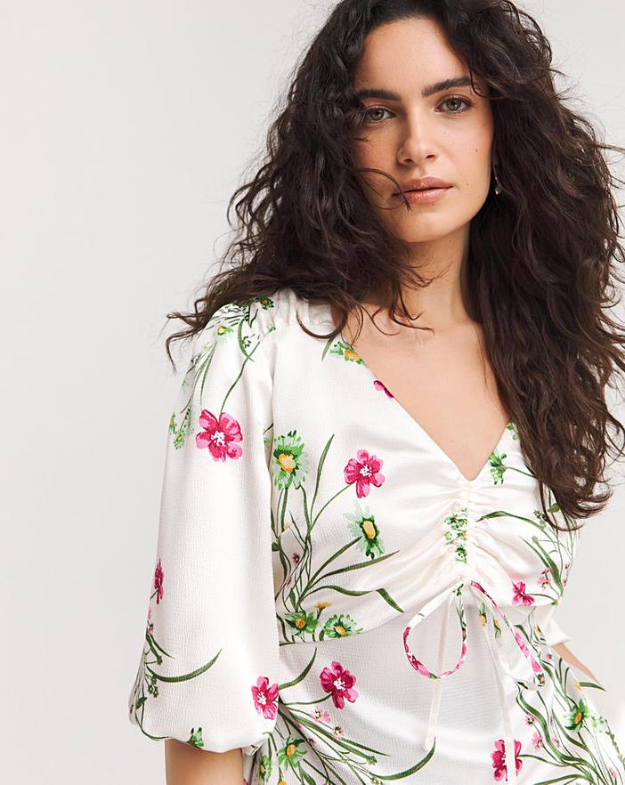 Joanna Hope Ruched Front Blouse Oxendales