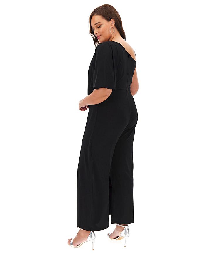 Joanna Hope Diamante Cocktail Jumpsuit | Simply Be