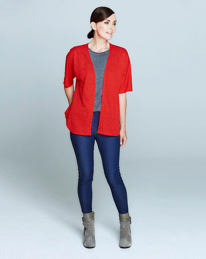 Jersey Jacquard Kimono J D Williams