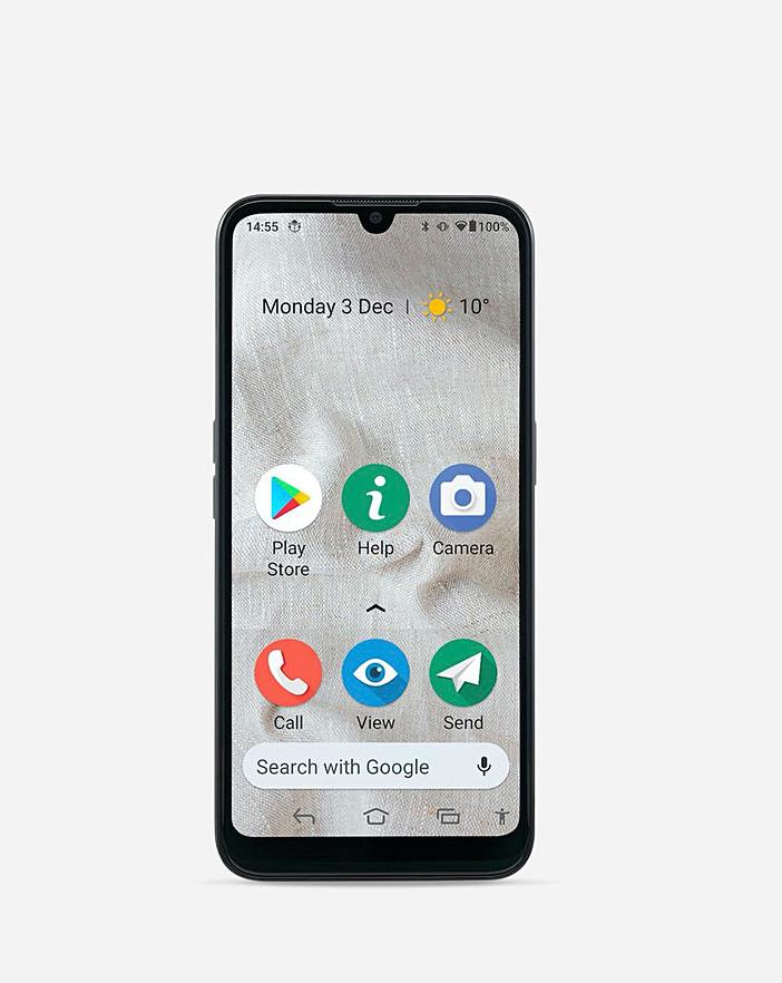 Doro 8100 SIM Free Mobile Phone Black Premier Man
