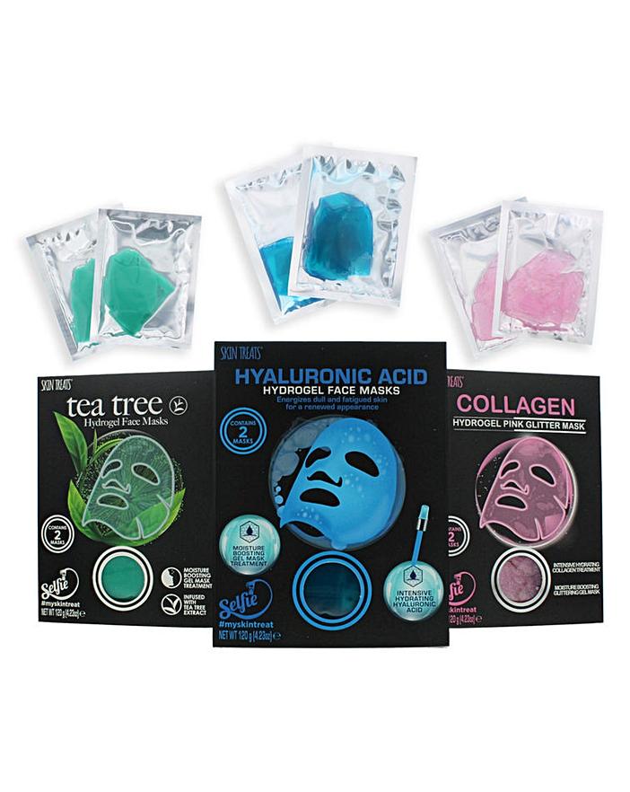 Skin Treats Hydrogel Face Masks Oxendales
