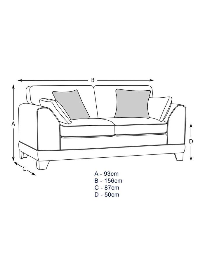 Hilliard 2 Seater Sofa J D Williams