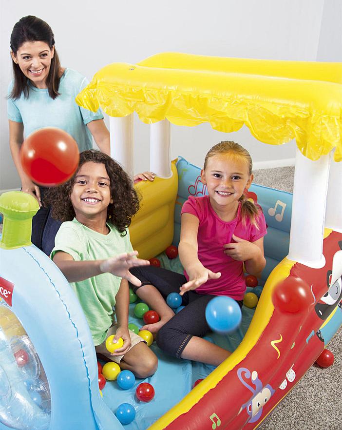 train ball pit fisher price