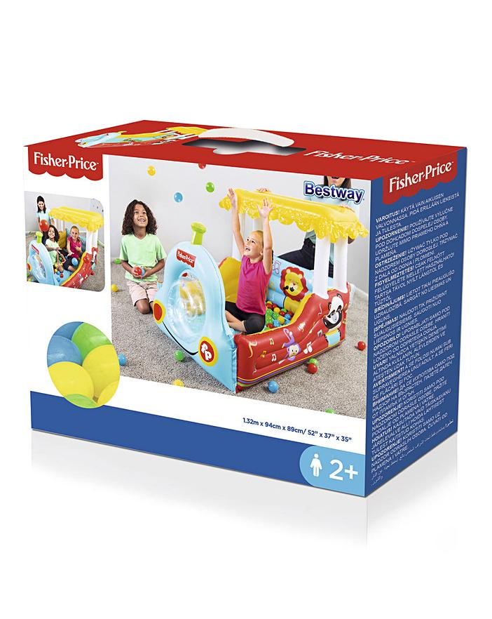 train ball pit fisher price