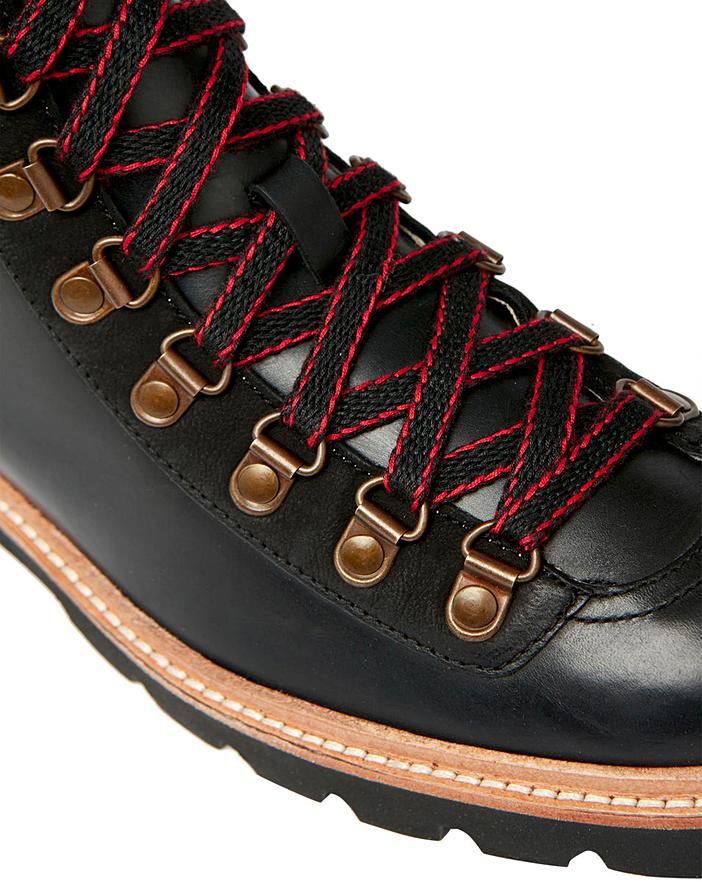 joules leather hiker boot