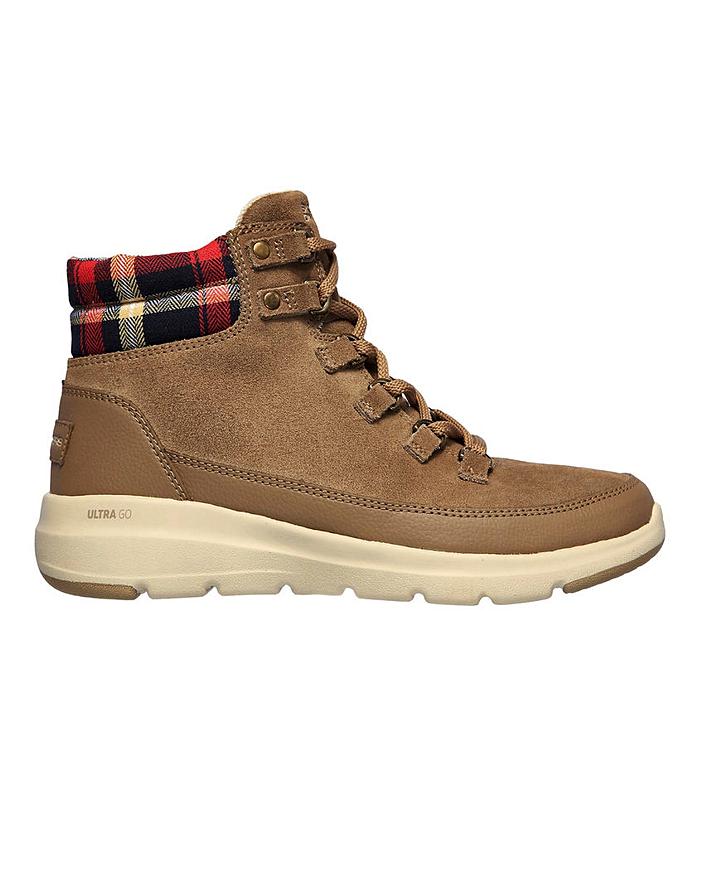 skechers glacial ultra lace up boot