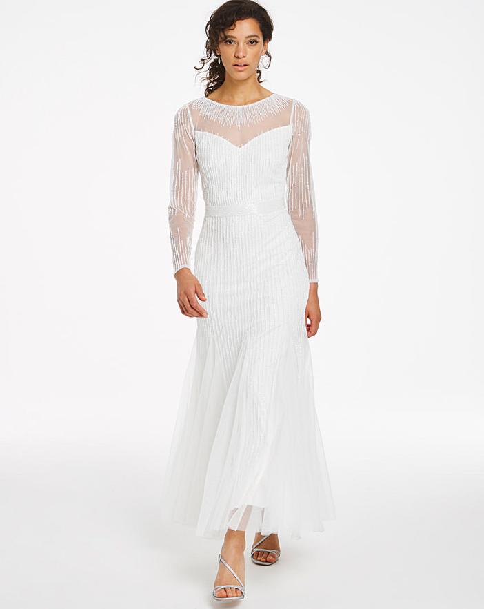 Joanna Hope Bridal Godet Maxi Dress | J D Williams