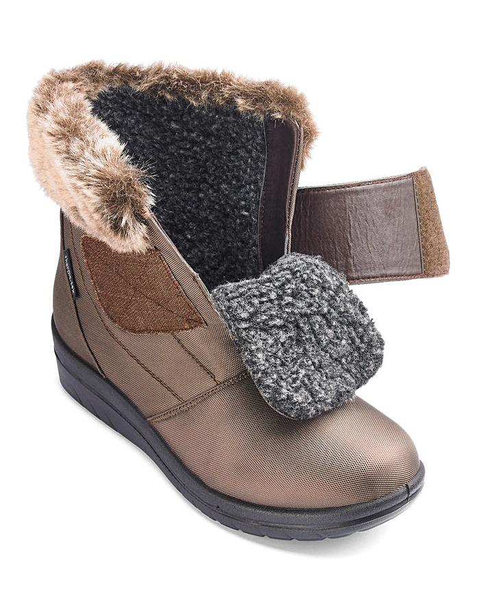 cushion walk boots wide fit