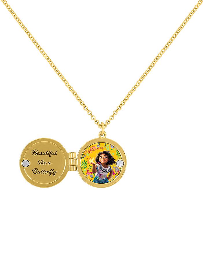 Disney Encanto Gold Locket Necklace J D Williams