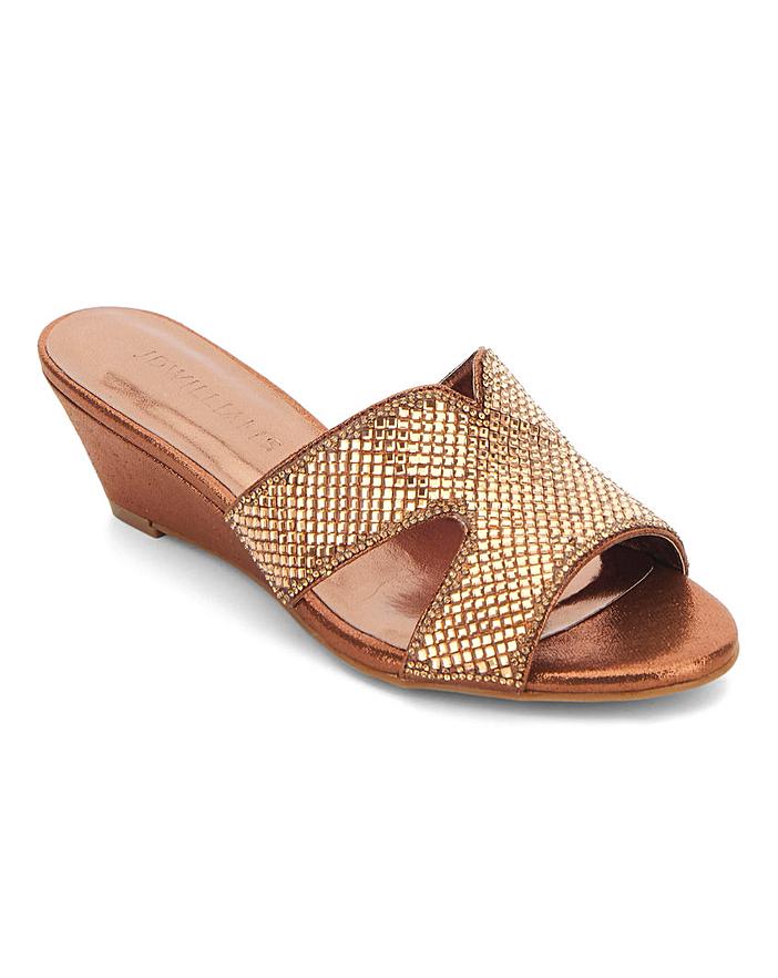 jd williams rose gold sandals