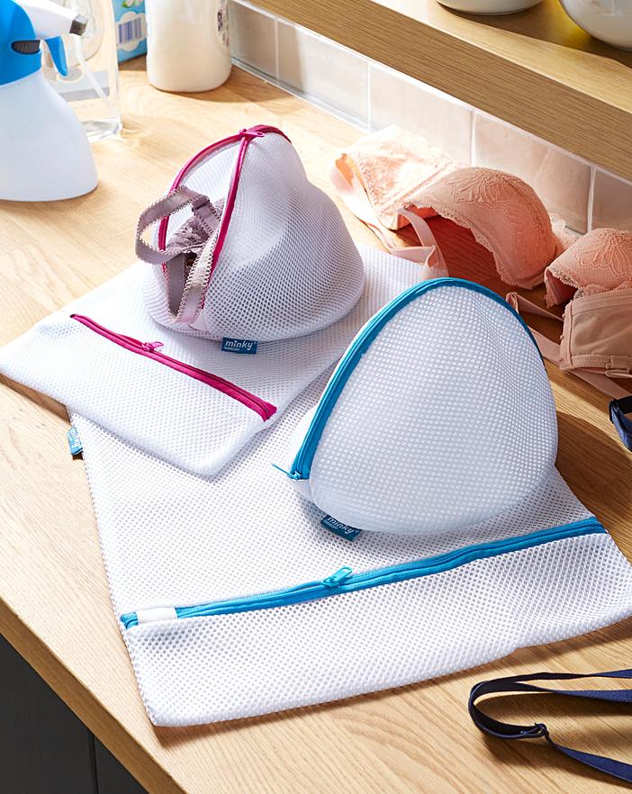 2 Pk Delicates and 2 Pk Bra Washing Bags House of Bath