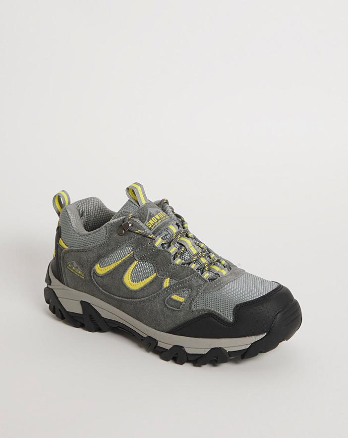 Snowdonia Extra Wide Waterproof Trainer J D Williams