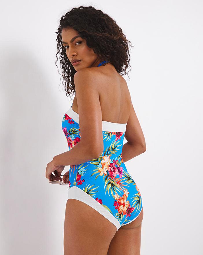 Mix and Match Bandeau Swimsuit J D Williams