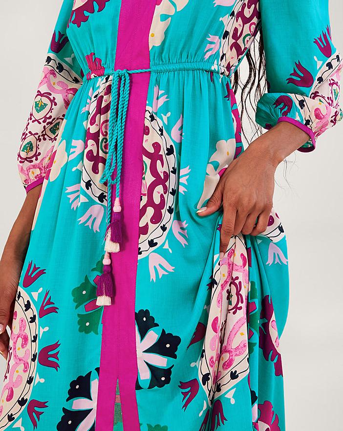 Monsoon Bonita Print Dress 