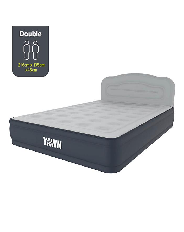 Yawn Double Airbed with Fitted Sheet J D Williams