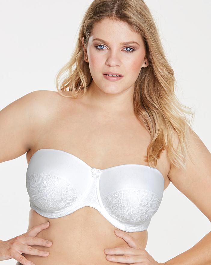 Charnos Superfit Strapless Ivory Bra Simply Be