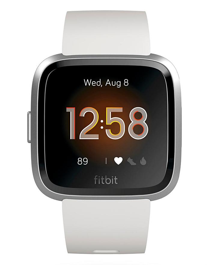 white fitbit versa lite