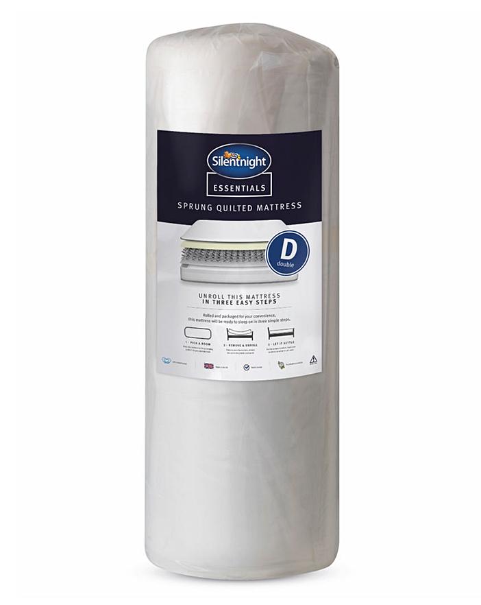 Silentnight Open Coil Rolled Mattress Home Essentials