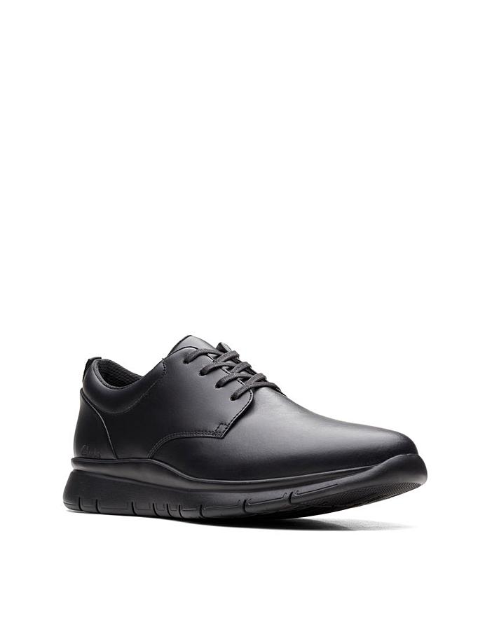Clarks LT Tie Formal Shoe Black J D Williams