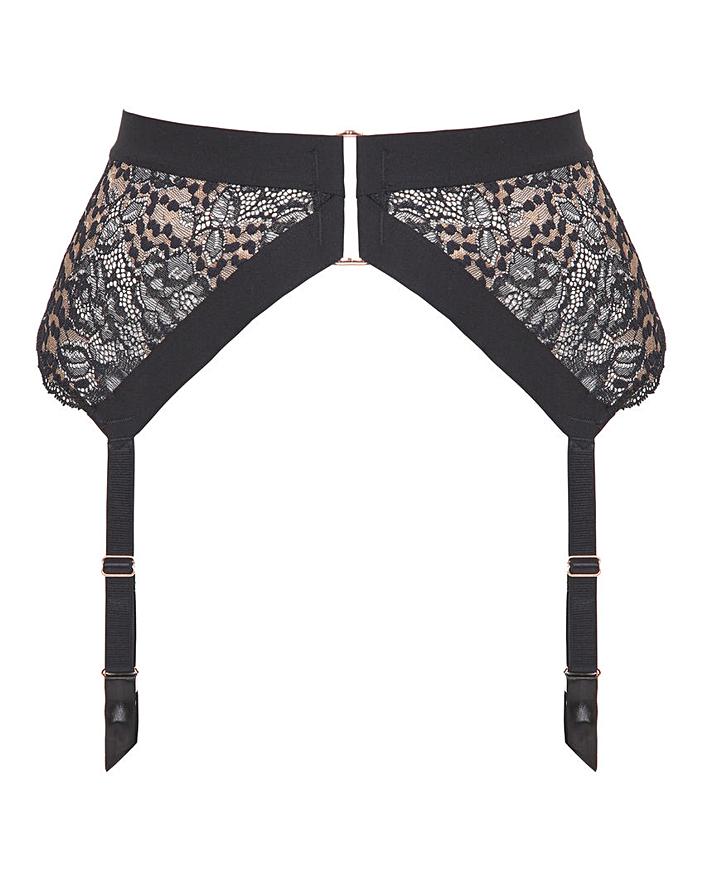 Figleaves Curve Lace Suspender Belt | Simply Be