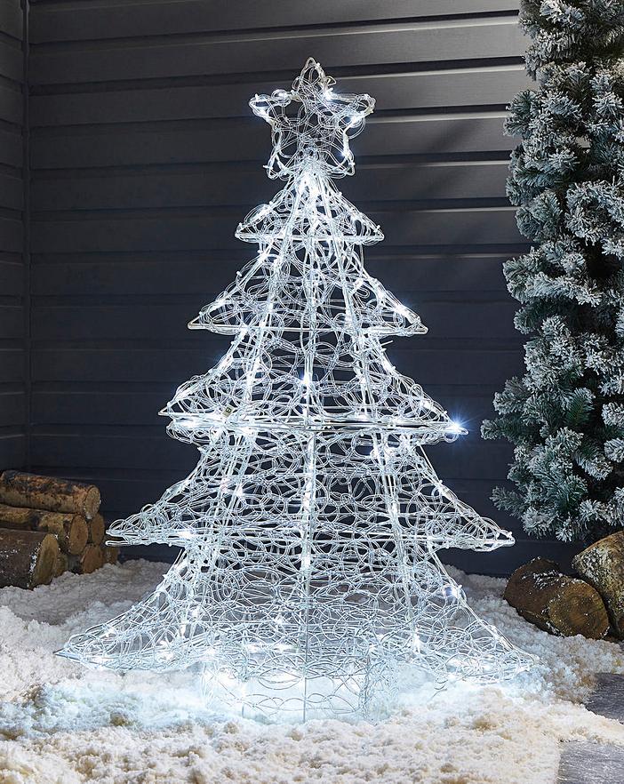 Outdoor Twinking Christmas Tree 1m Ambrose Wilson 