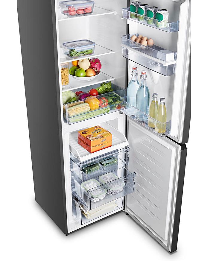 Fridgemaster MC55240MDFB Fridge Freezer J D Williams