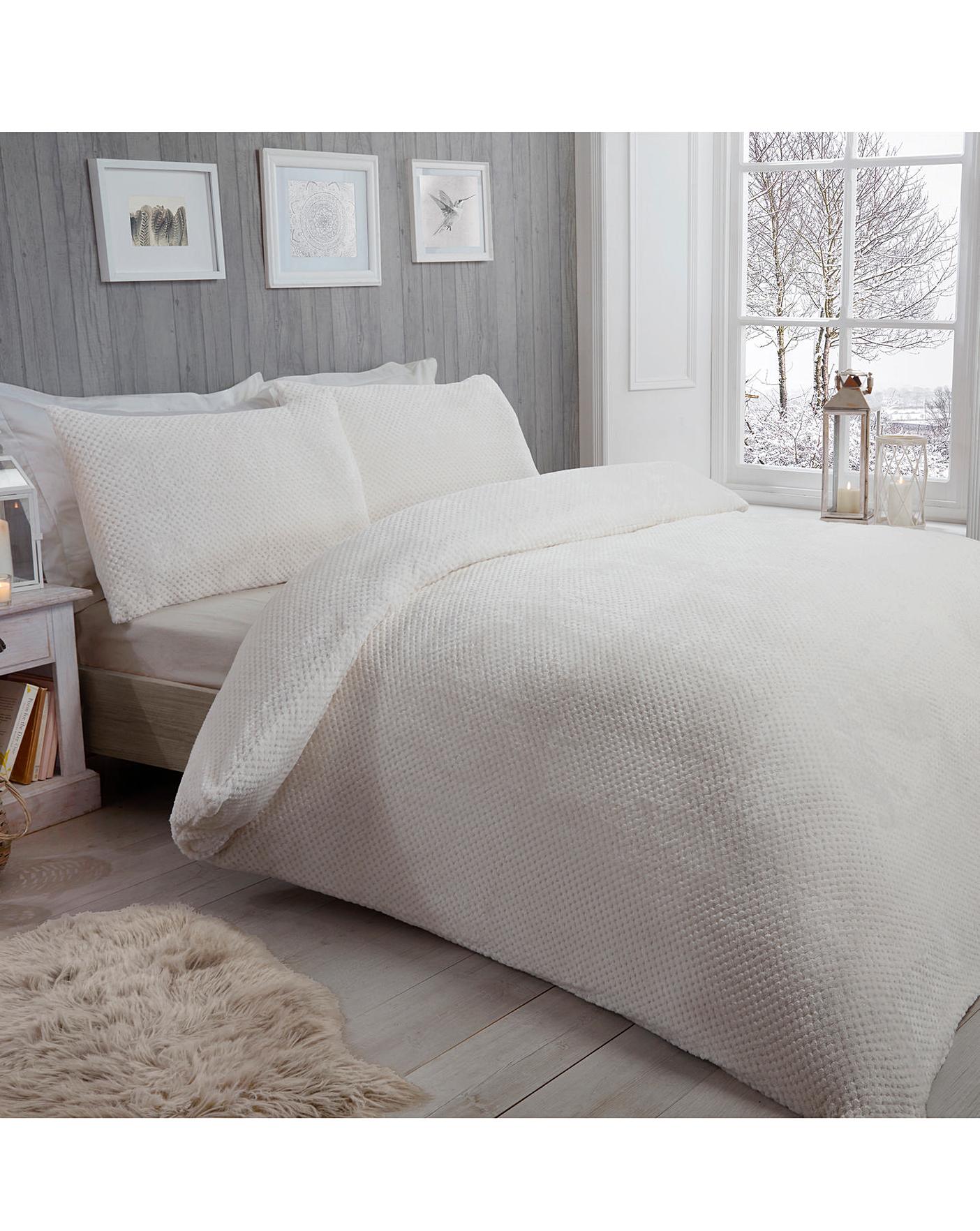 soft fleece duvet cover