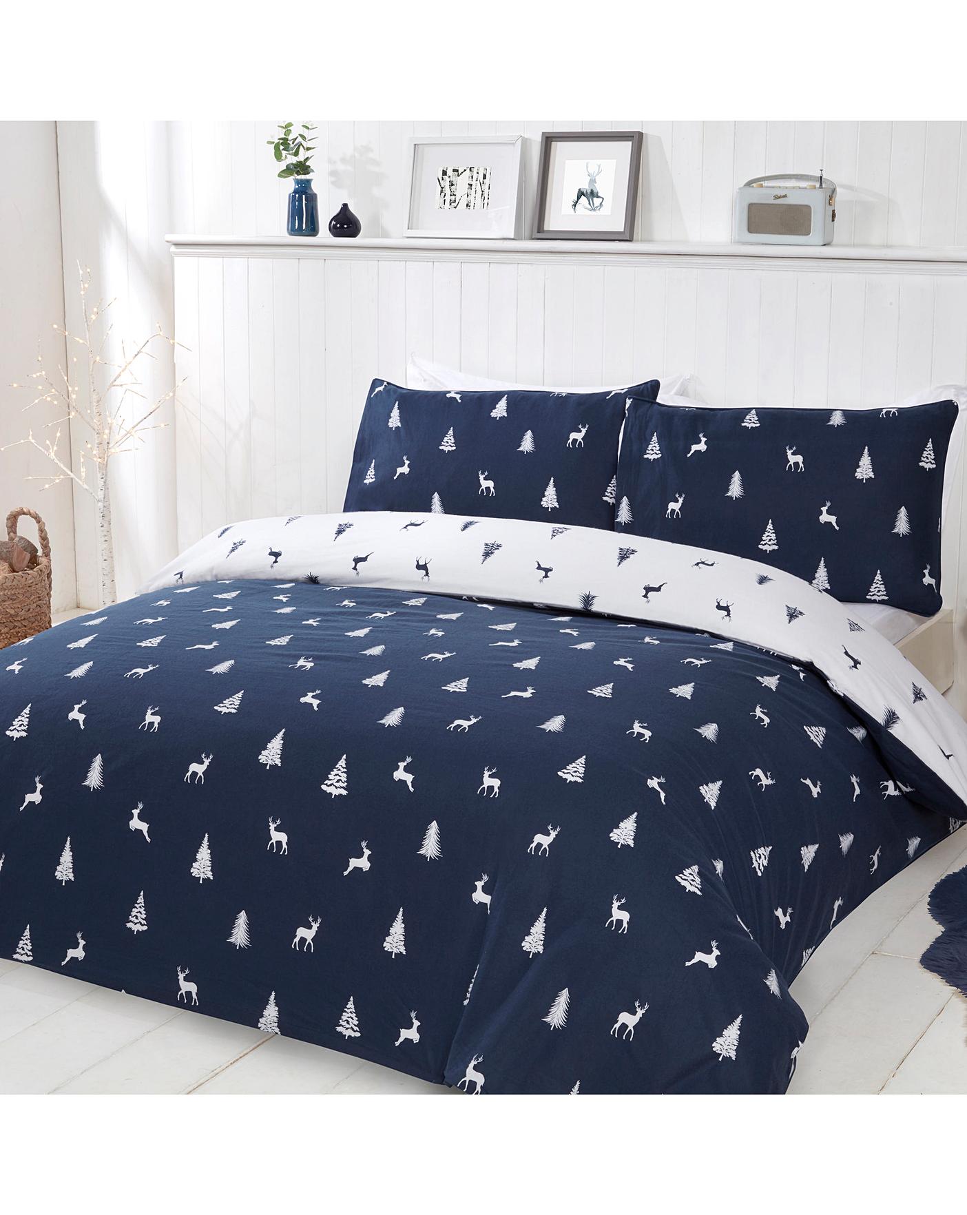 ditsy christmas bedding