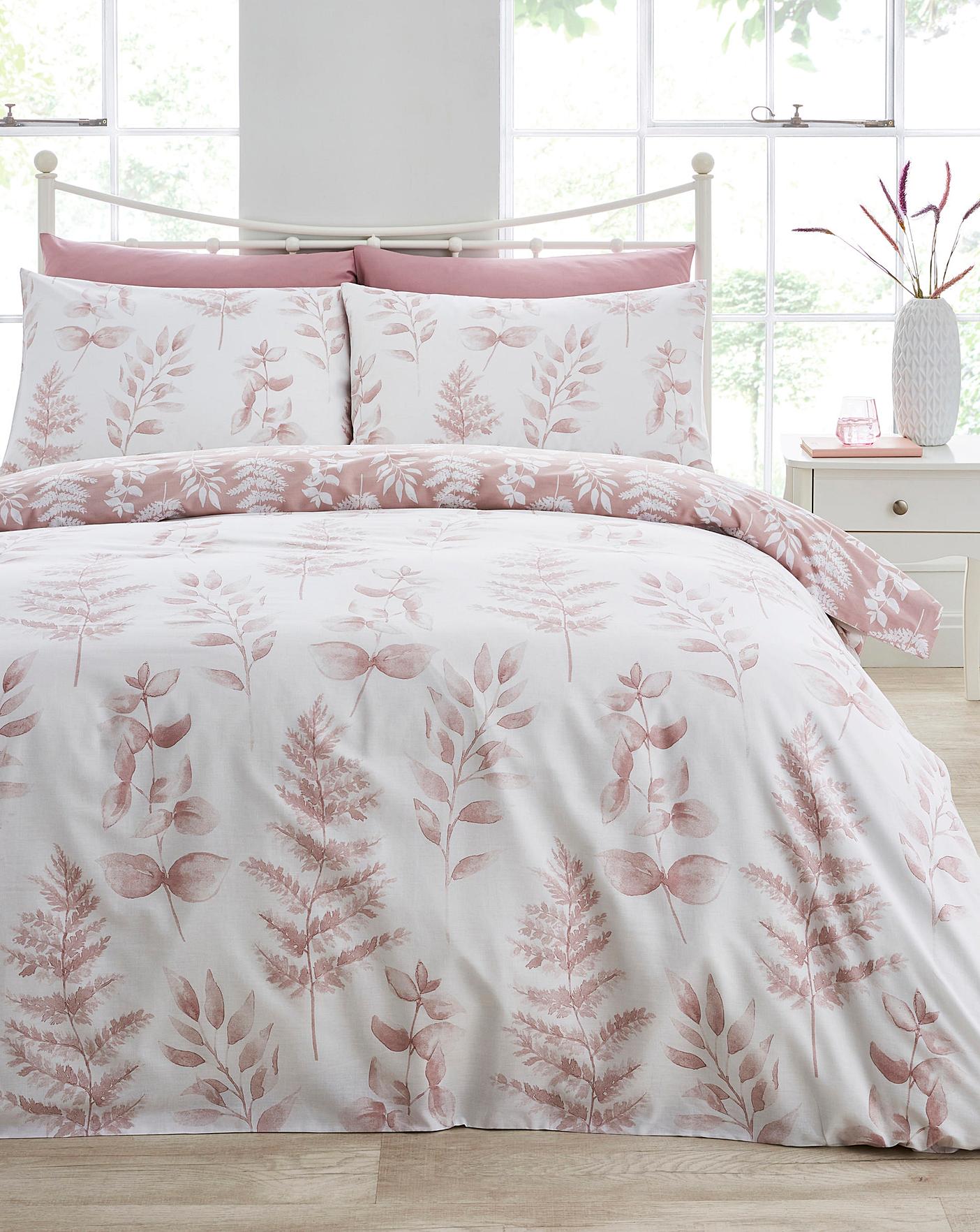 mauve duvet set