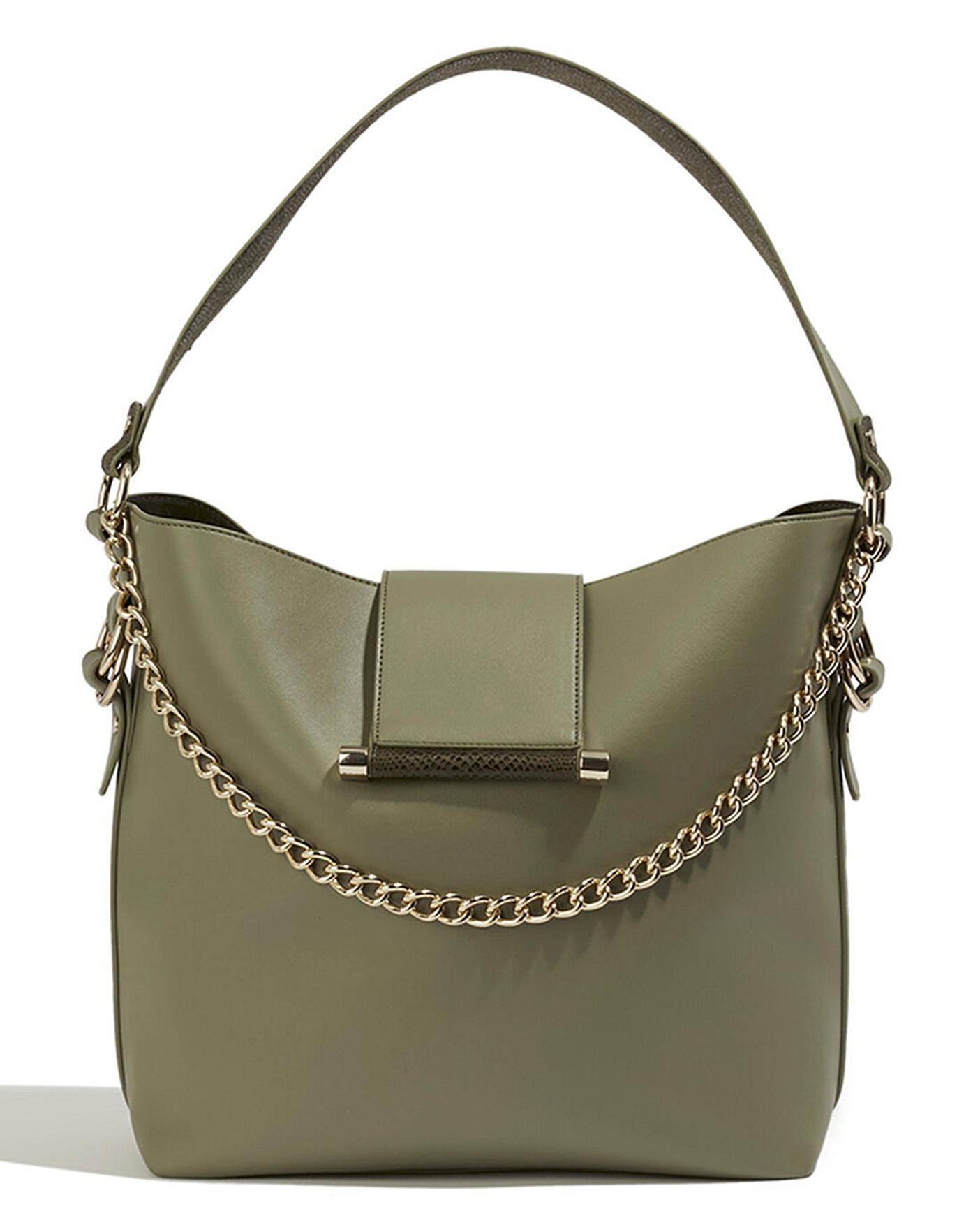 Oasis Chain Detail Hobo Bag Simply Be Oasis Chain Detail Hobo Bag Simply Be