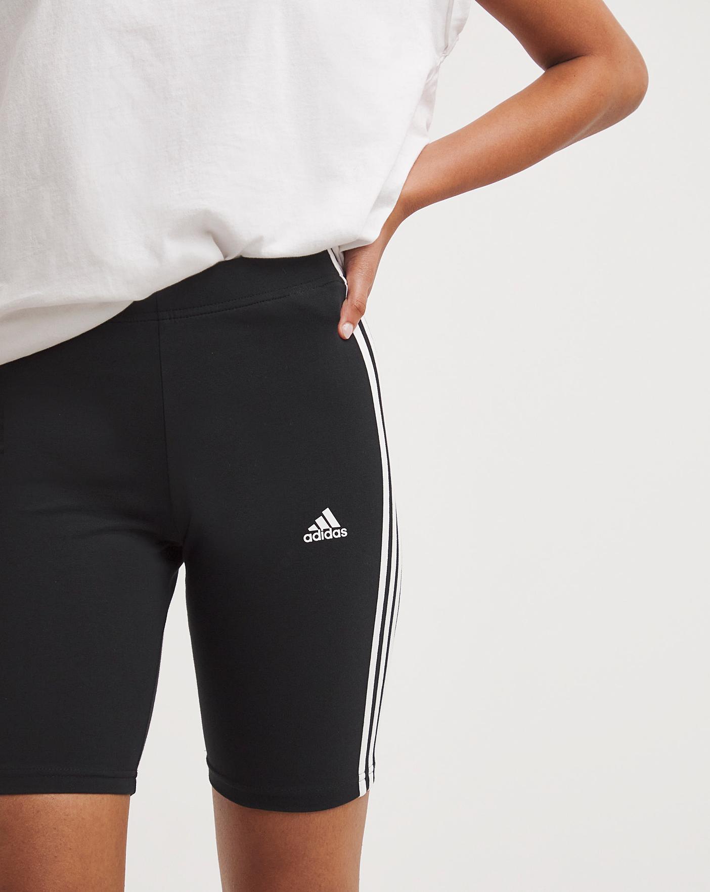 Adidas black biker shorts online