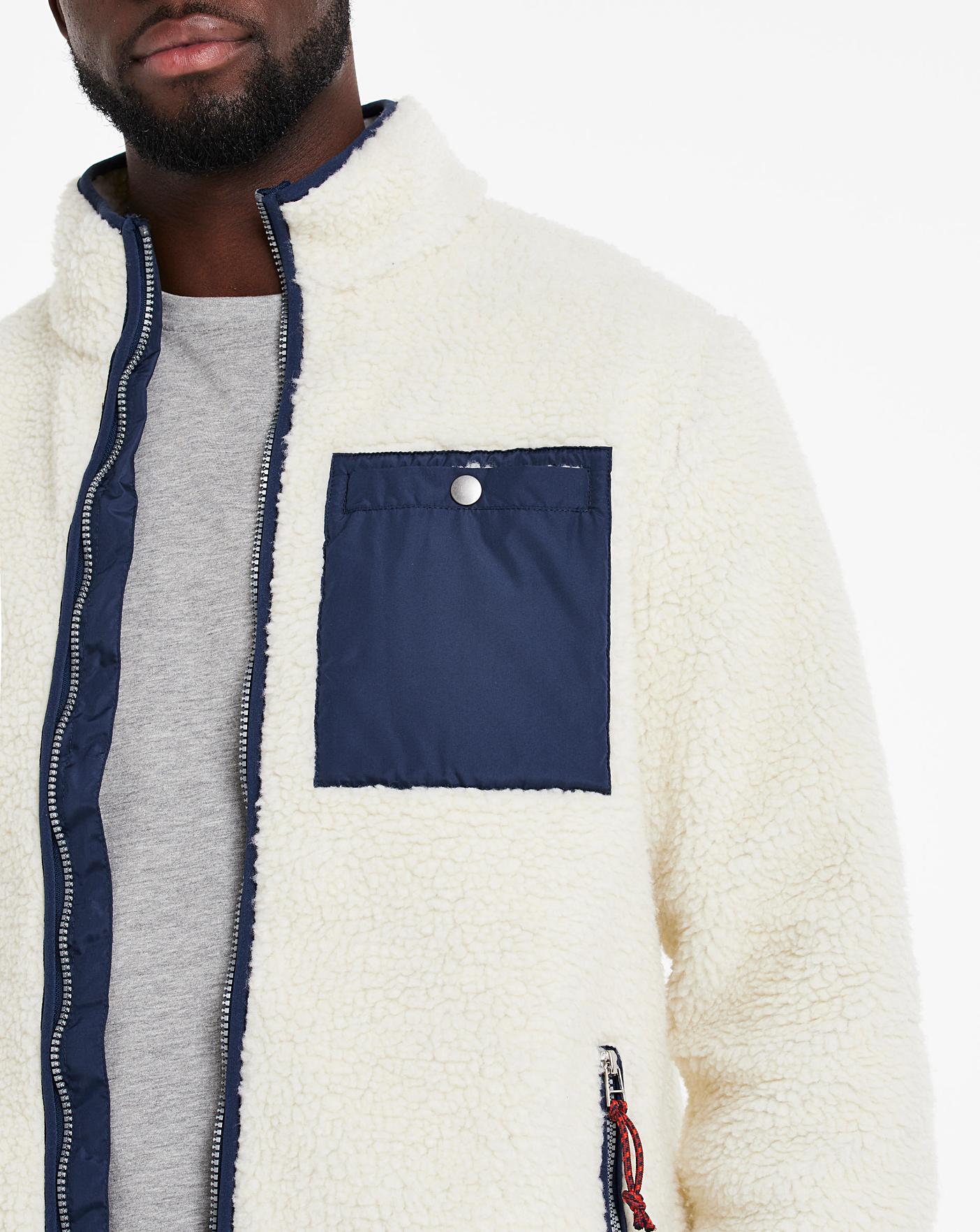 adidas borg fleece