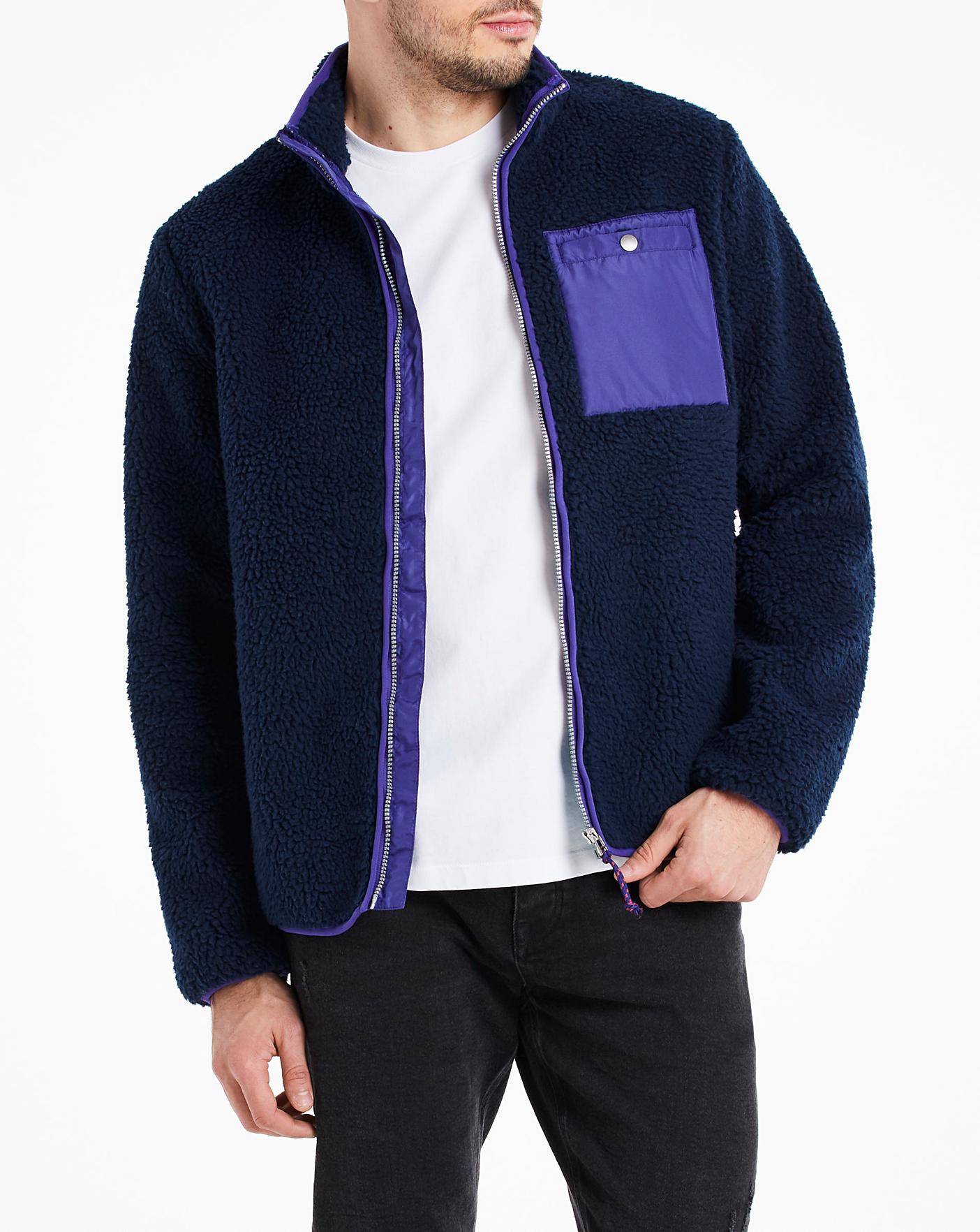 borg lined fleece