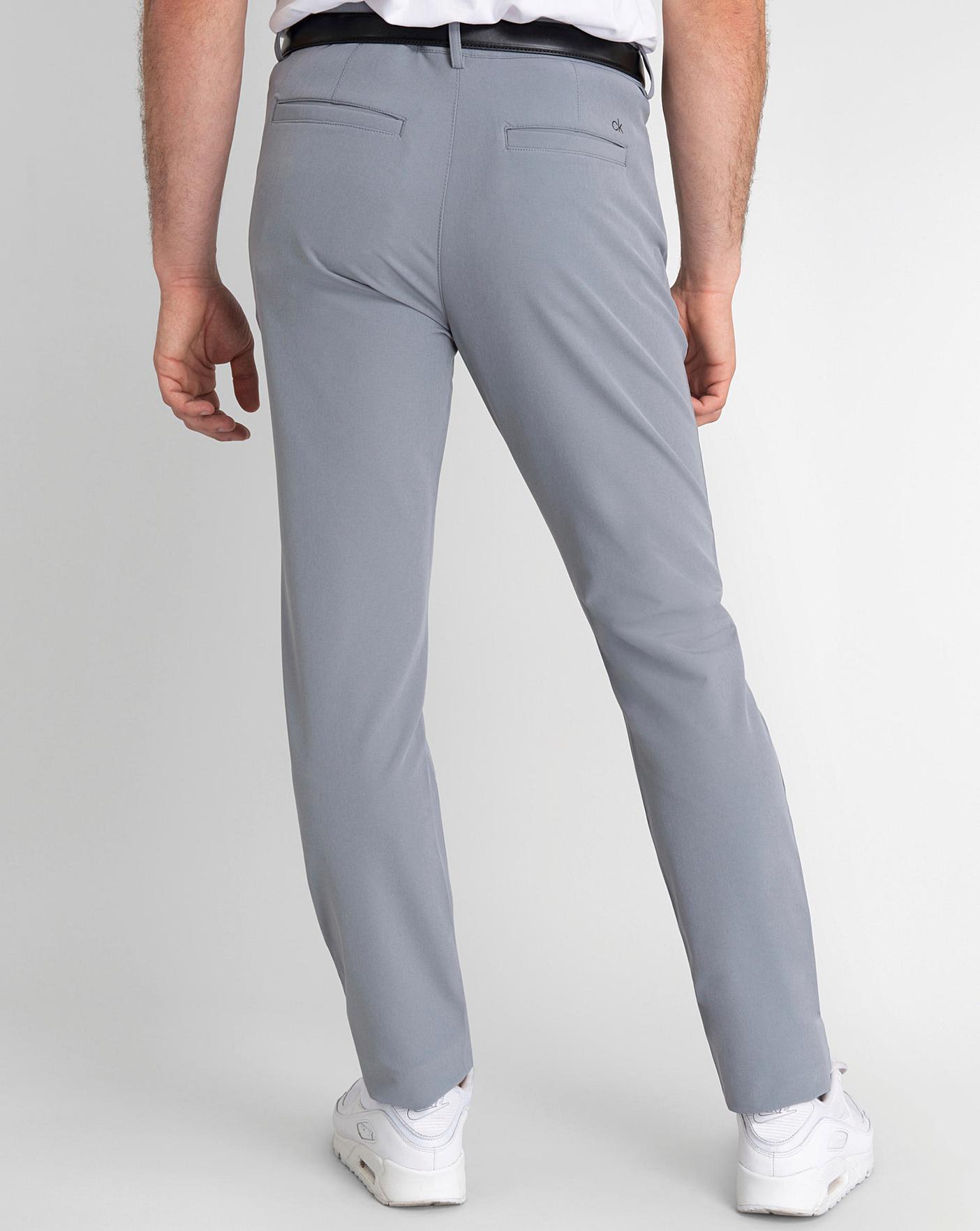 Calvin klein slim fit deals 4 way stretch pants