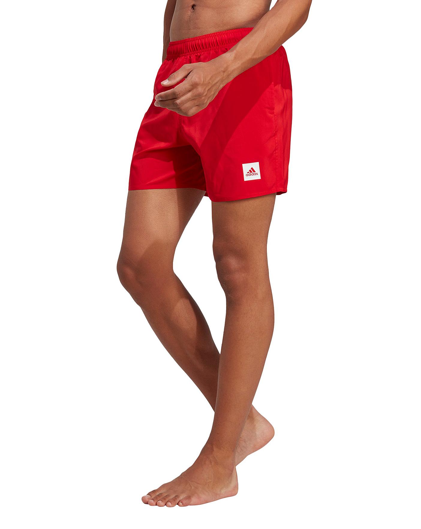 adidas badge swim trunks