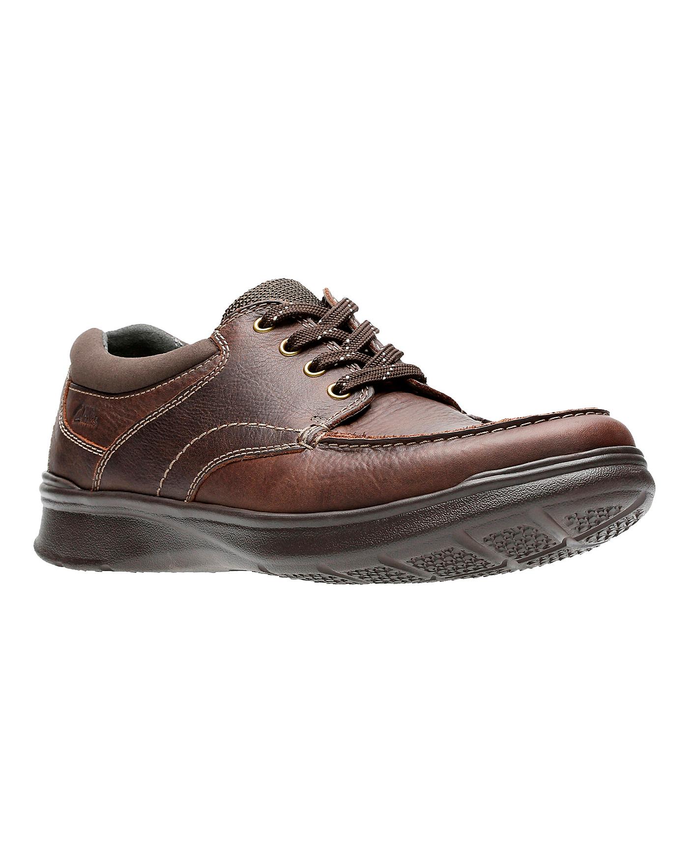 Clarks Cottrell Edge Shoe Wide Fit | Premier Man