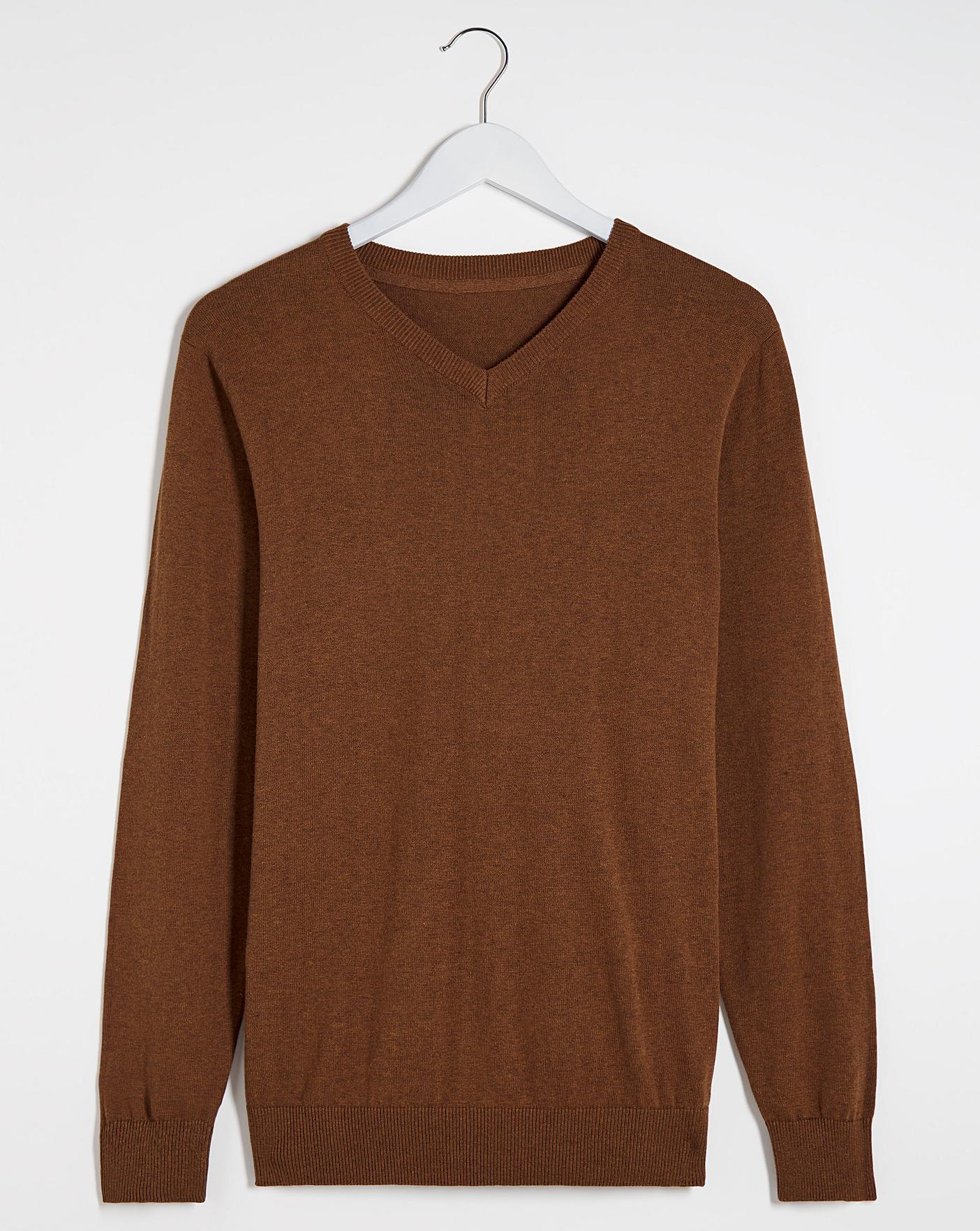 tan knitwear