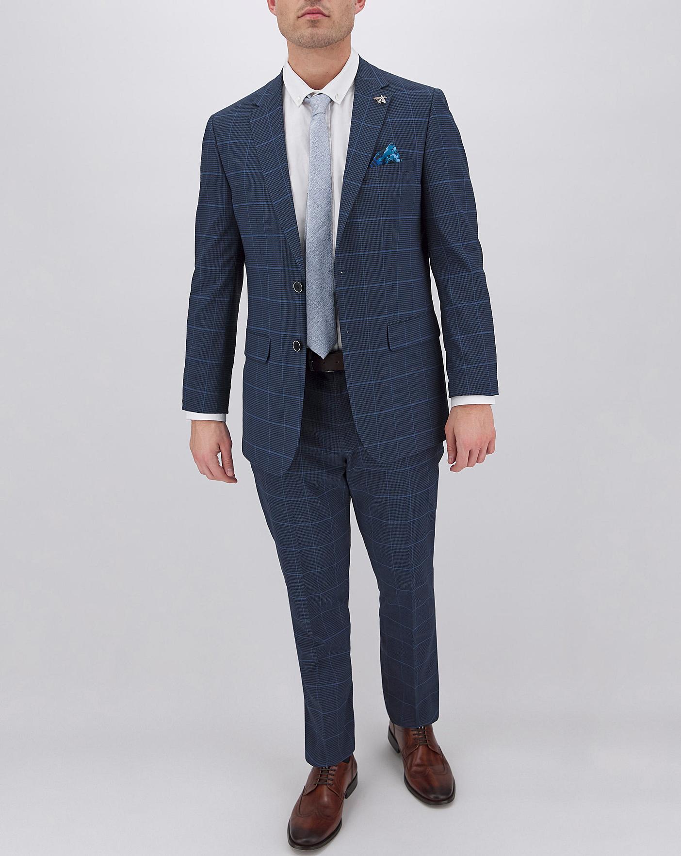 jacamo navy suit